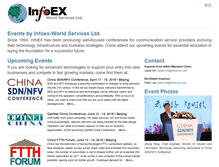 Tablet Screenshot of infoexws.com